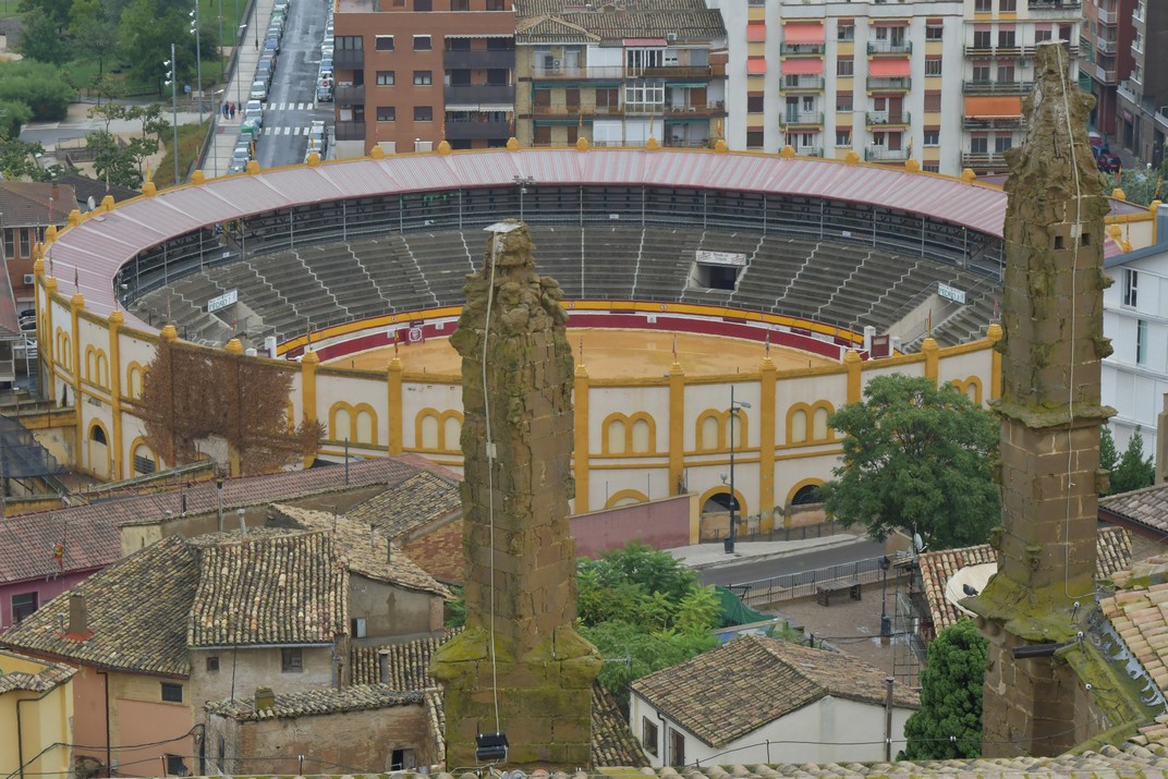 Mirador de la torre de la Catedral de la Transfiguració del Senyor d'Osca