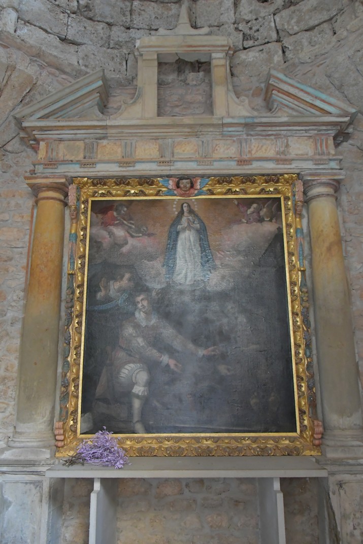 Pintura de Juan de Atarés de la capella de Sant Voto i Sant Fèlix del monestir de Sant Joan de la Penya
