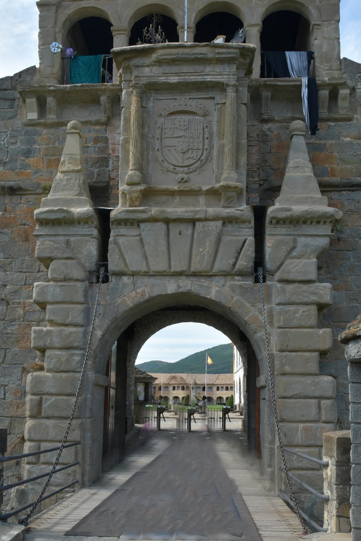 Porta d'accés de la Ciutadella de Jaca