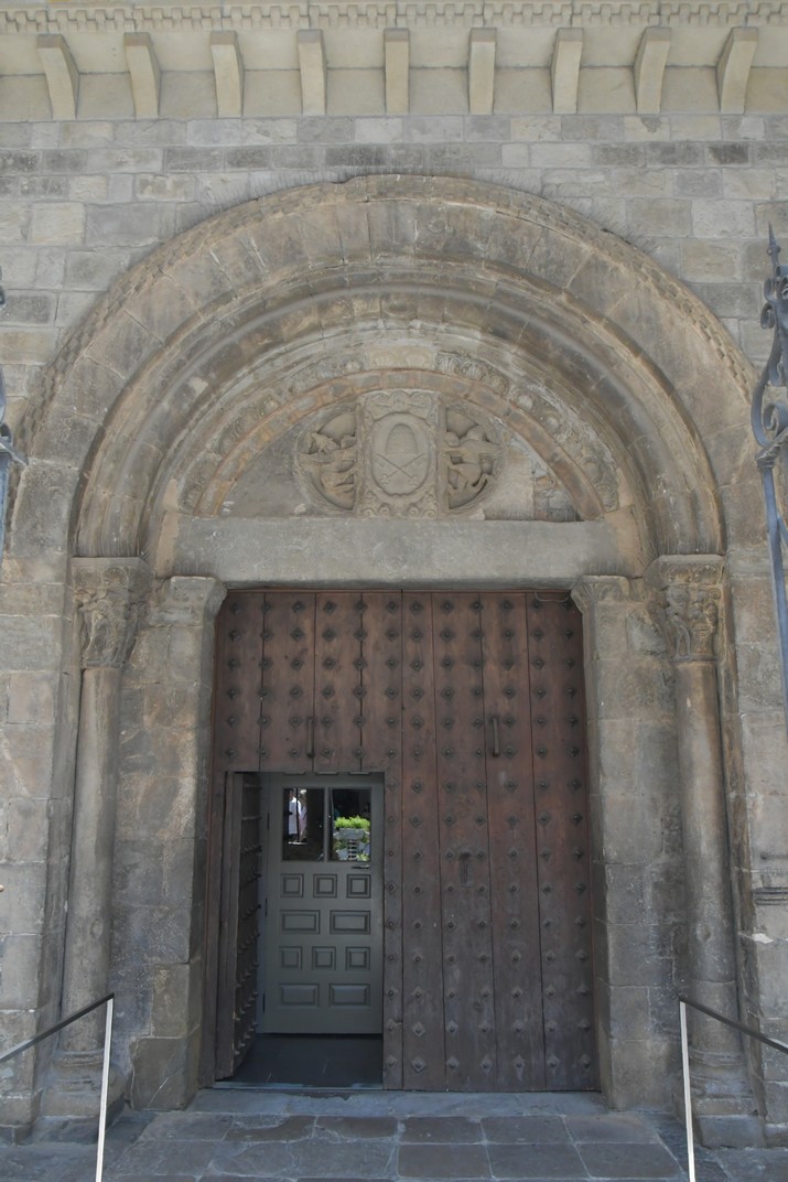 Portada sud de la Catedral de Sant Pere de Jaca