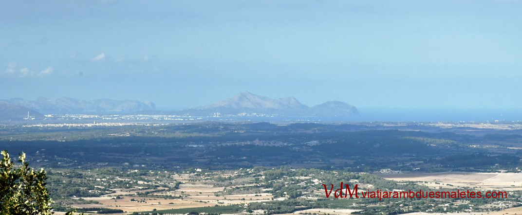 Cap de Formentor des del santuari de Cura