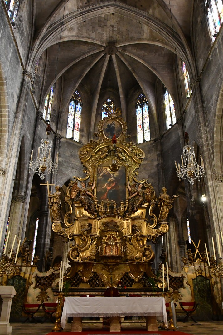 Capella major de l'església de Santa Eulàlia de Palma