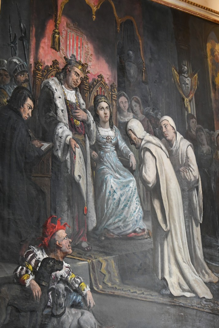Donació del rei Martí l'Humà als cartoixans del palau del rei Sanç de Valldemossa
