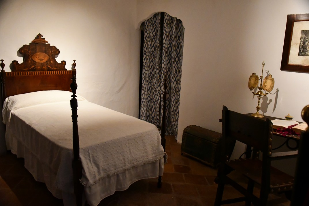 Dormitori de l'hostatgeria de nobles del palau del rei Sanç de Valldemossa
