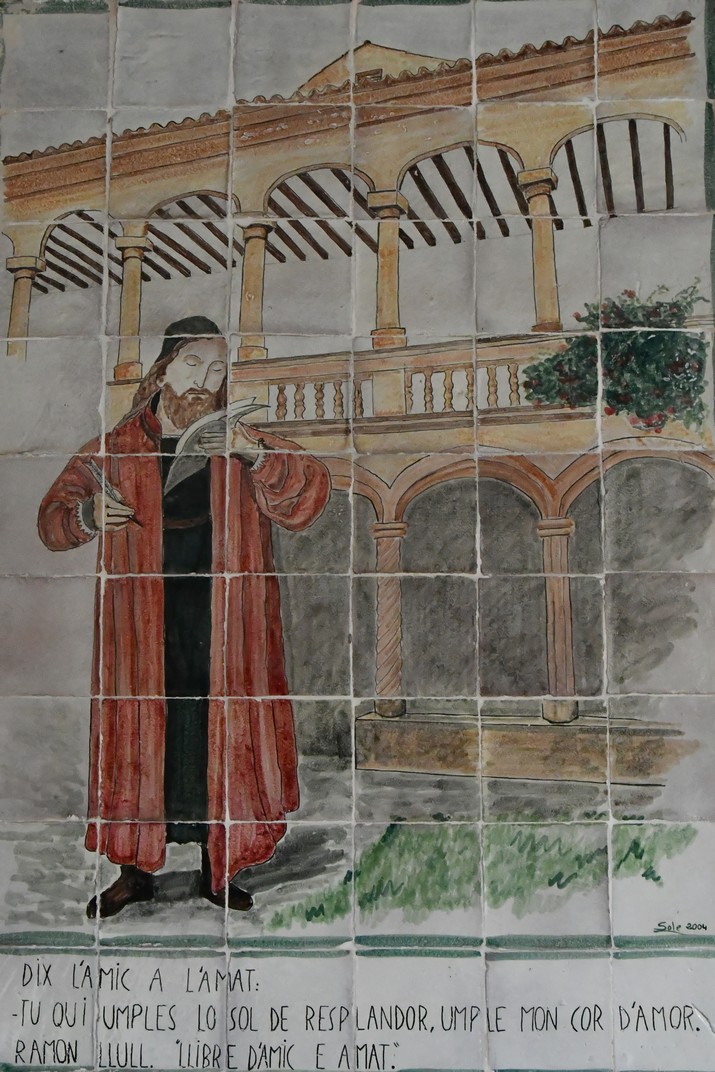 Gravat de Llull del claustre del monestir de Santa Maria de la Real de Palma