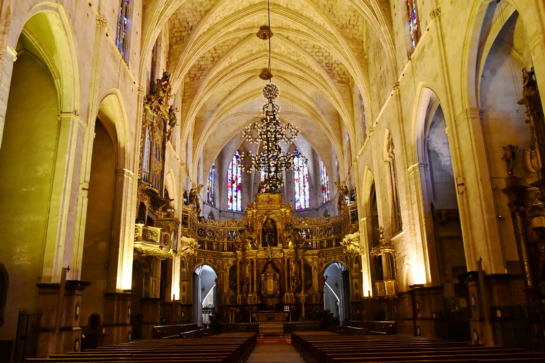 Nau de la basílica de Sant Francesc de Palma