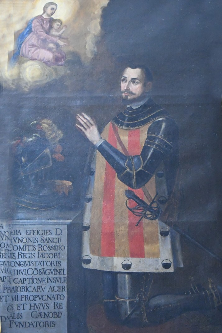 Pintura de Nunó Sanç del monestir de Santa Maria de la Real de Palma