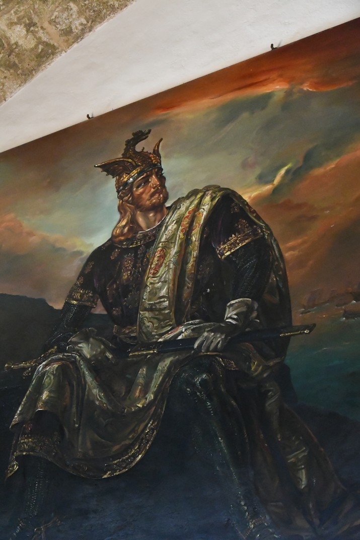 Pintures murals del saló del tron del castell de Bellver de Palma