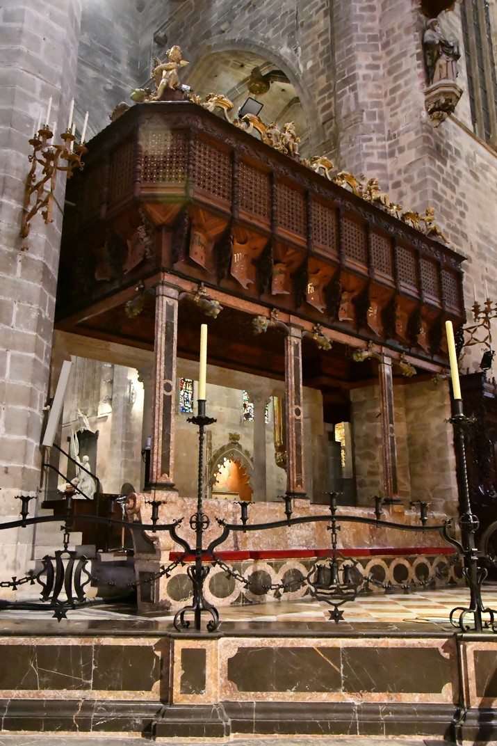 Tribuna dels cantors de la Catedral de Santa Maria de Palma