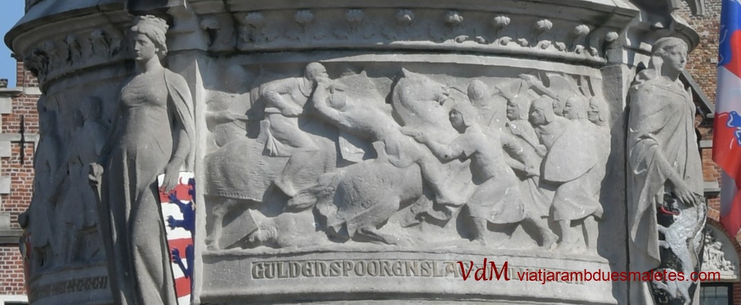 Batalla dels Esperons Daurats de la Plaça del Mercat Gran de Bruges