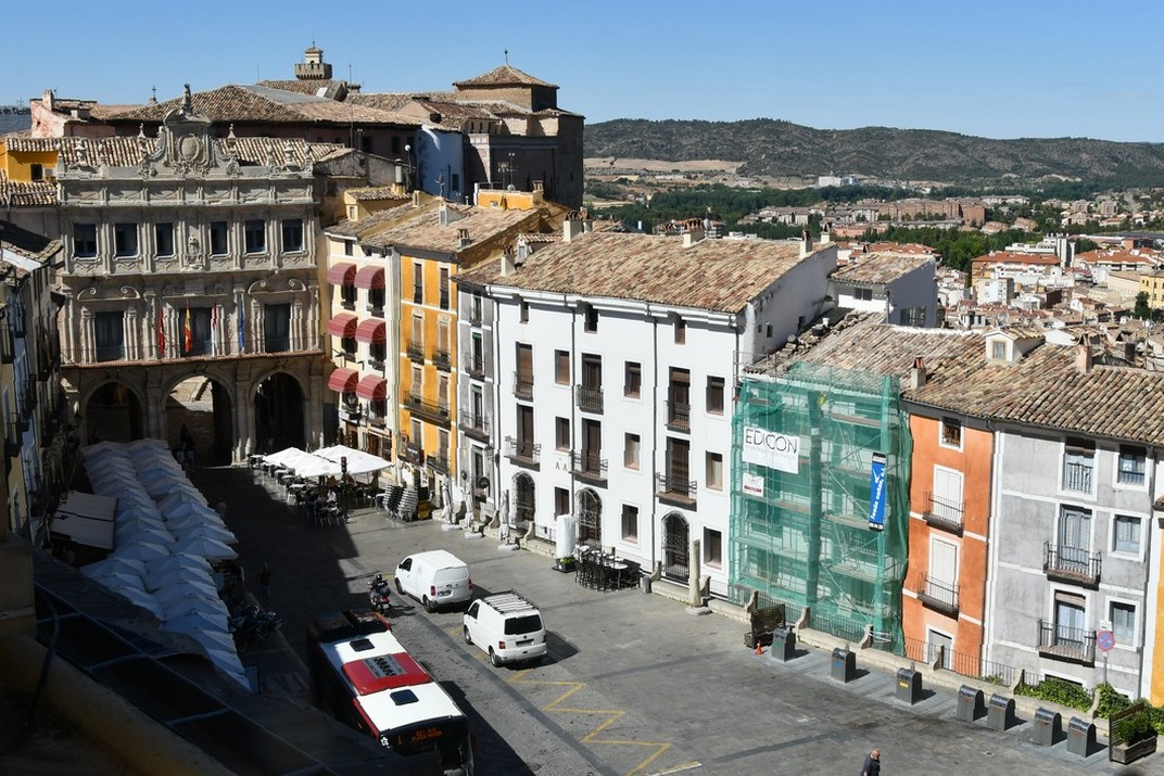 Vista des de la terrassa de la Catedral de Santa Maria i Sant Julià de Conca