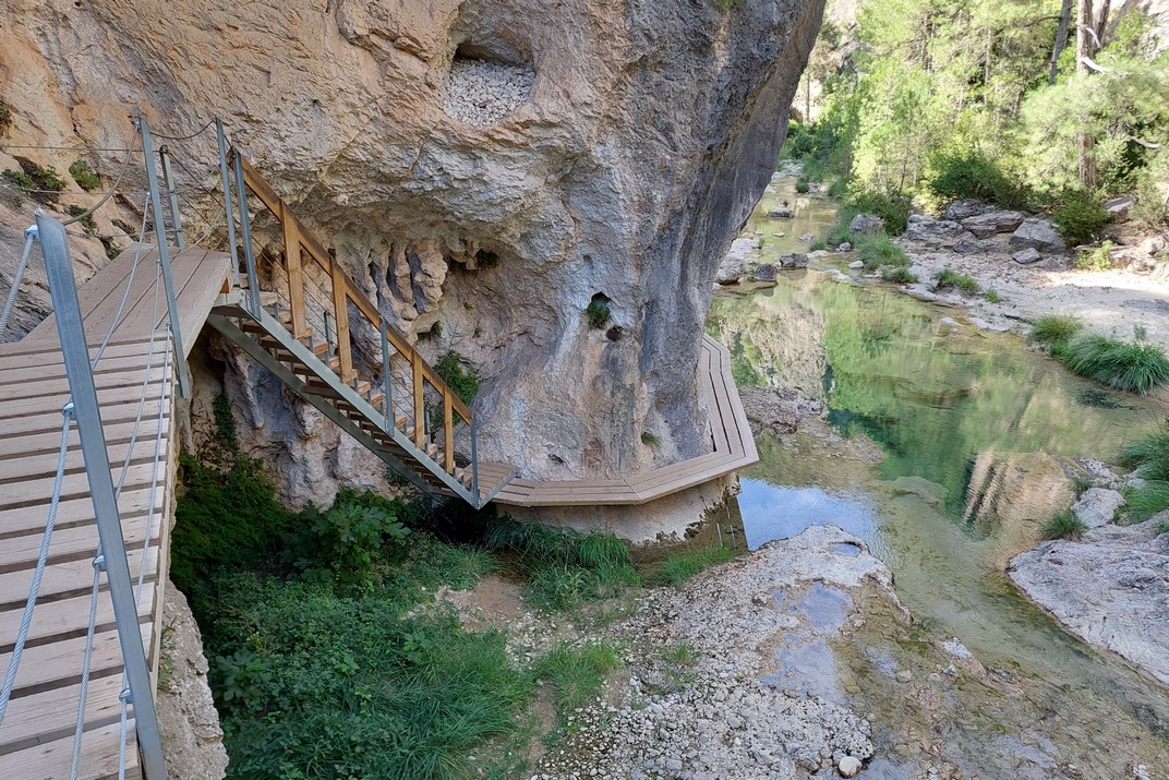 Passarel·les suspeses del Parrissal de Beseit