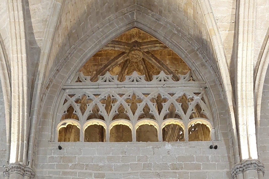 Tribuna de l’església de Santa Maria la Major de Vall-de-roures
