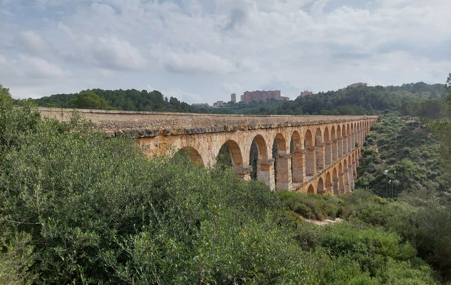 Aqüeducte de les Ferreres o Pont del Diable del conjunt de monuments romans de Tarragona