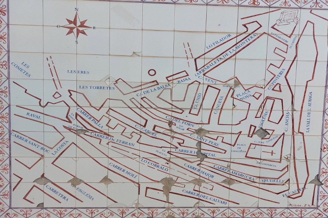 Carrers de principis del segle XX de Corbera d'Ebre