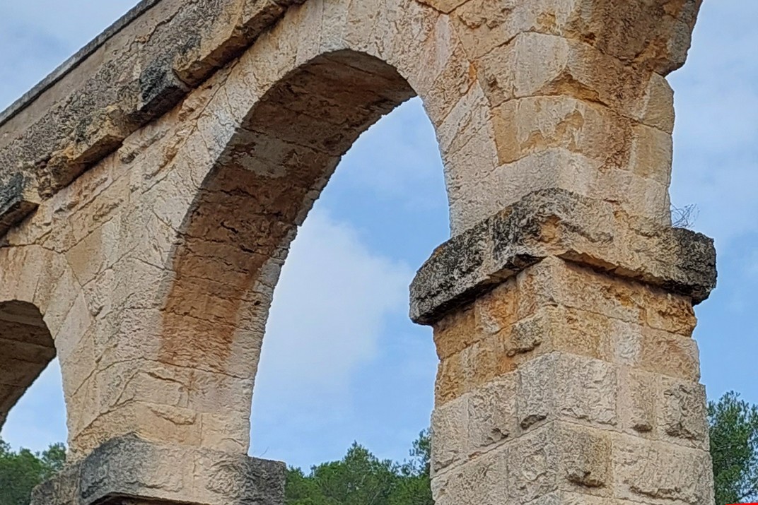 Carreus del Pont del Diable del conjunt de monuments romans de Tarragona