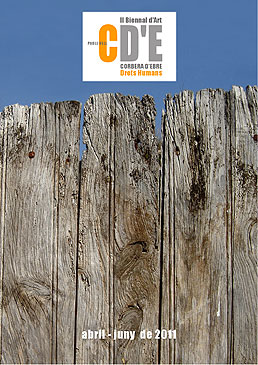 Cartell de la II Biennal d'Art del 2011 de Corbera d'Ebre
