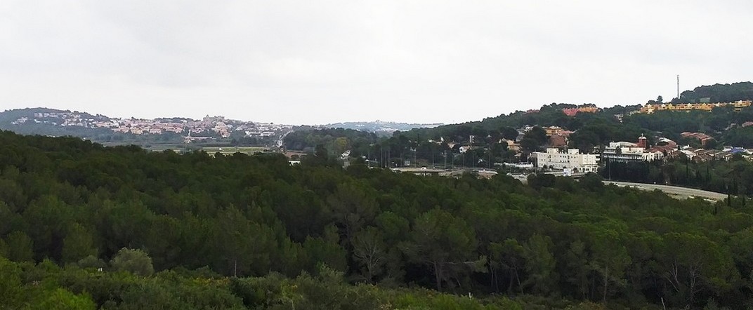 Costa de Tarragona des de la pedrera del Mèdol del conjunt de monuments romans de Tarragona