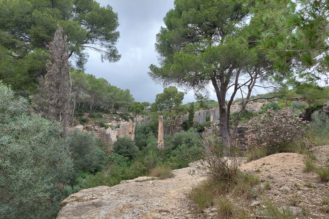 El Clot i l’Agulla de la pedrera del Mèdol del conjunt de monuments romans de Tarragona