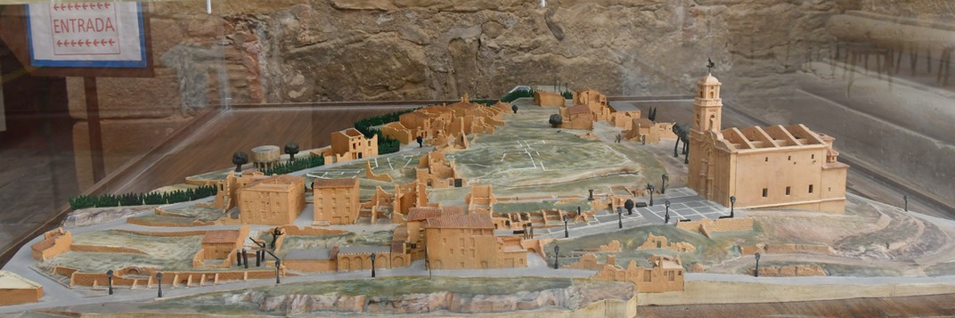 Maqueta del Poble Vell de Corbera d'Ebre