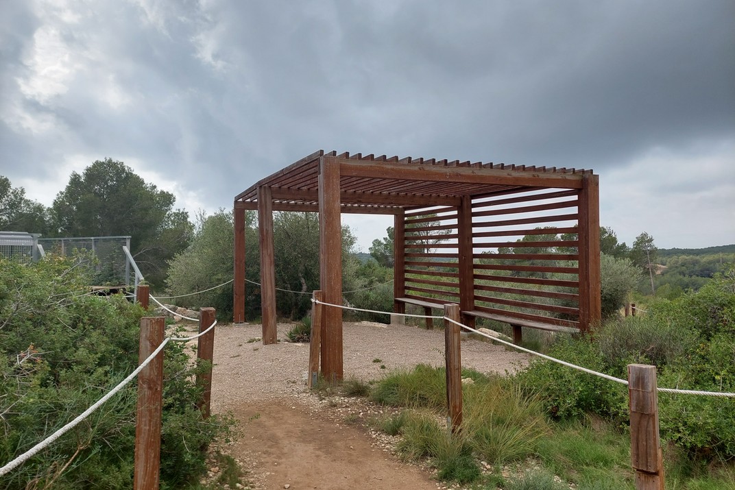 Mirador de la pedrera del Mèdol del conjunt de monuments romans de Tarragona