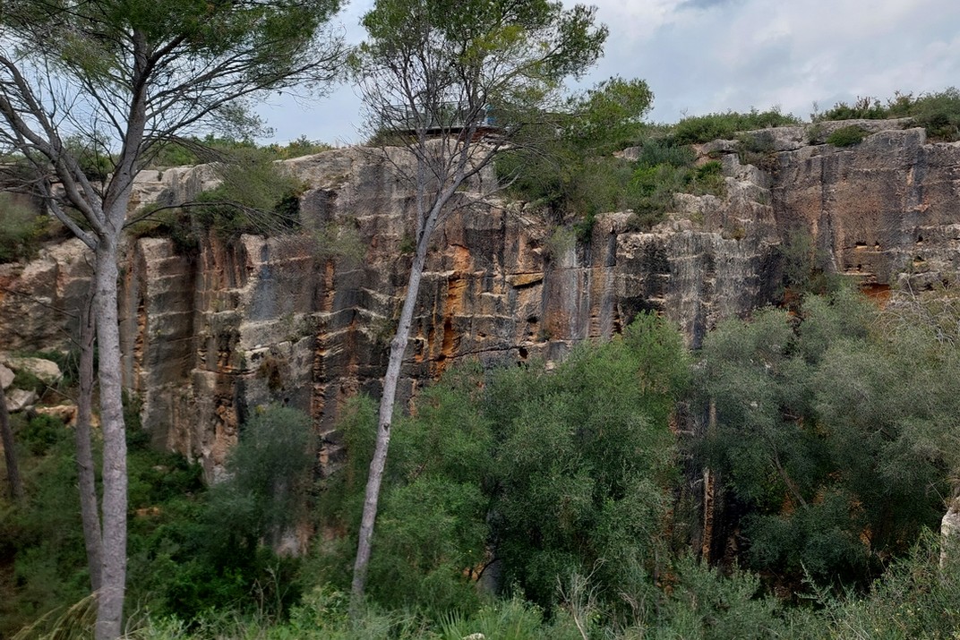 Passadís de la pedrera del Mèdol del conjunt de monuments romans de Tarragona