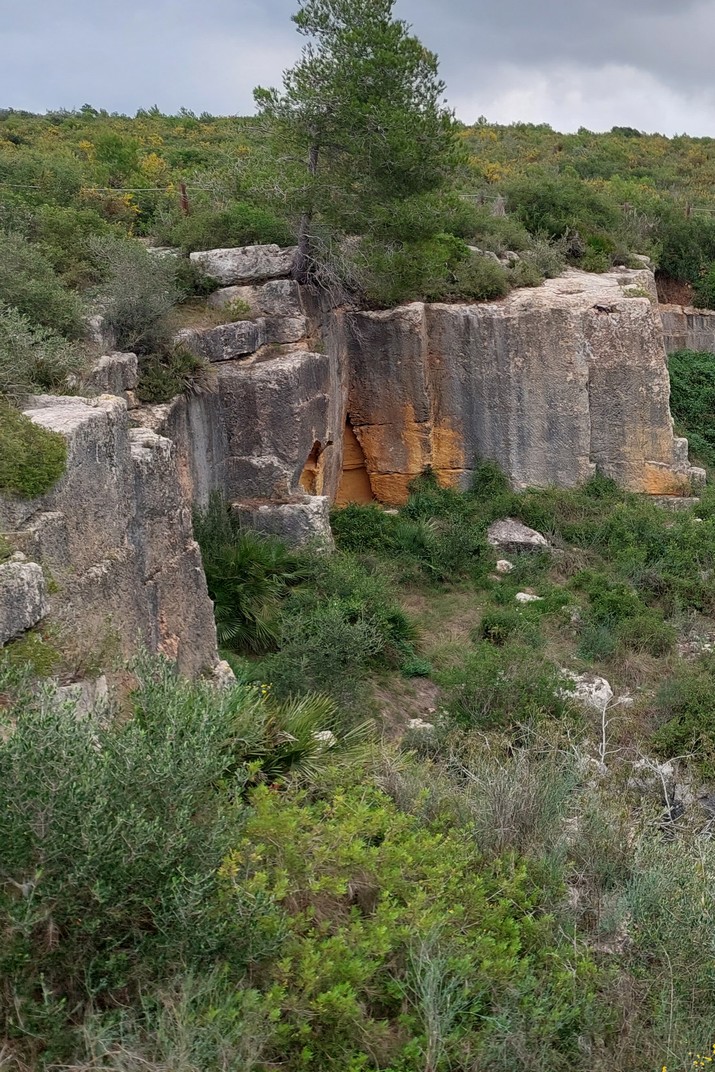 Sala septentrional de la pedrera del Mèdol del conjunt de monuments romans de Tarragona