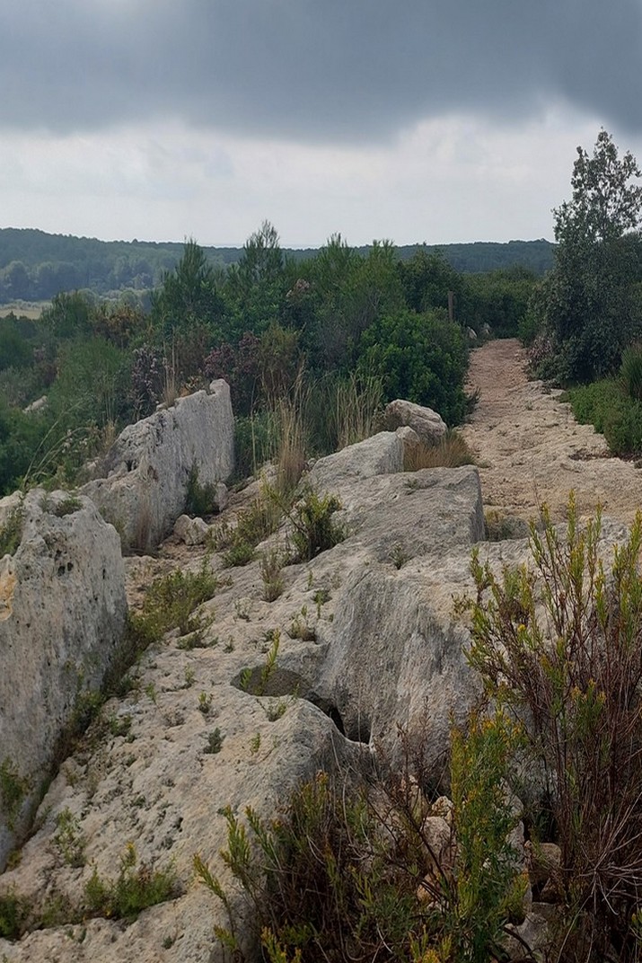 Sector dels Nous Fronts de la pedrera del Mèdol del conjunt de monuments romans de Tarragona