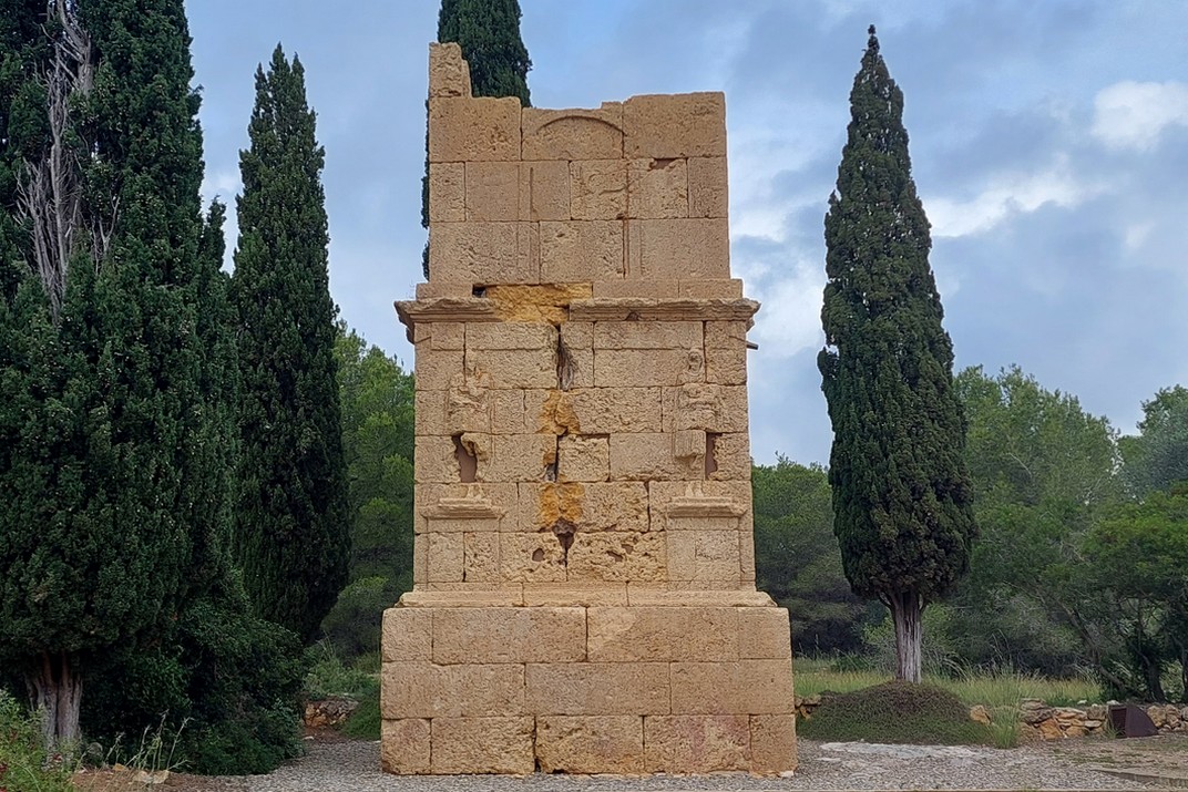 Torre dels Escipions del conjunt de monuments romans de Tarragona