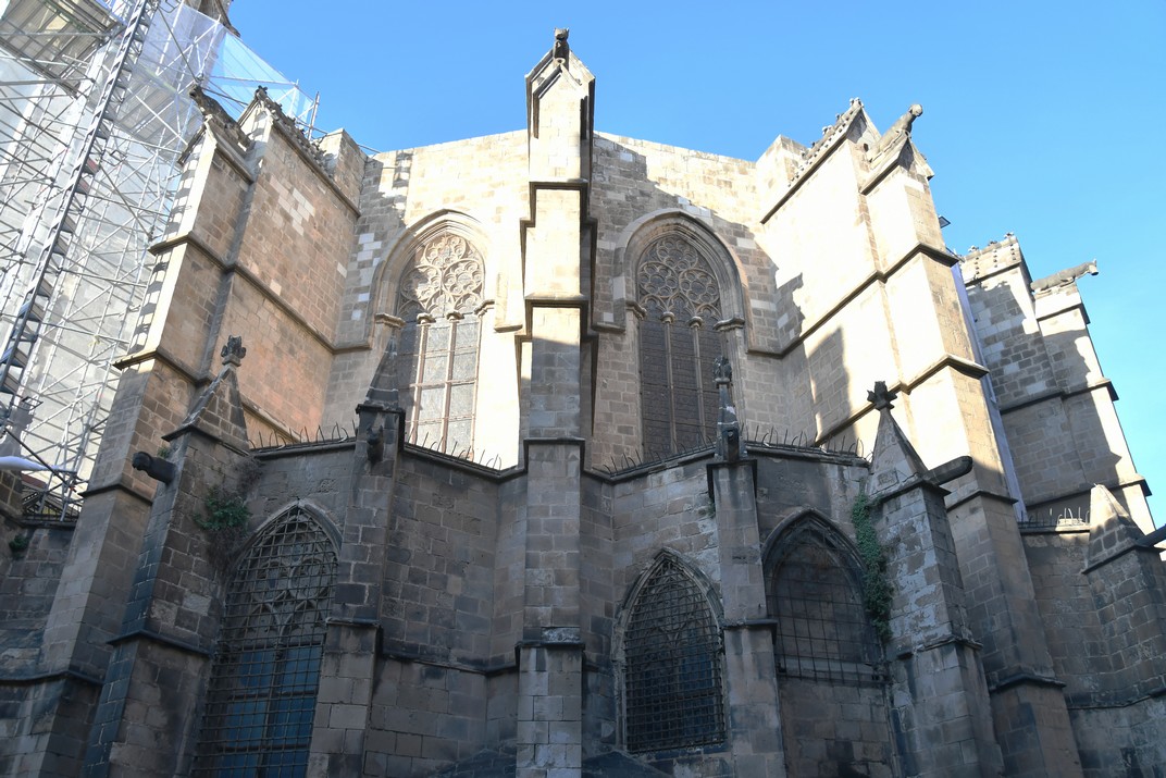 Absis de la Catedral de la Santa Creu i Santa Eulàlia de Barcelona