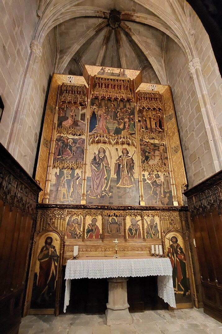 Capella de Sant Sebastià, Santa Tecla l l'Immaculat Cor de Maria de la Catedral de la Santa Creu i Santa Eulàlia de Barcelona