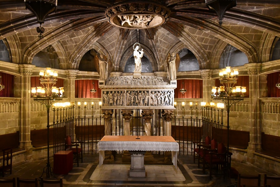 Cripta de Santa Eulàlia de la Catedral de la Santa Creu i Santa Eulàlia de Barcelona