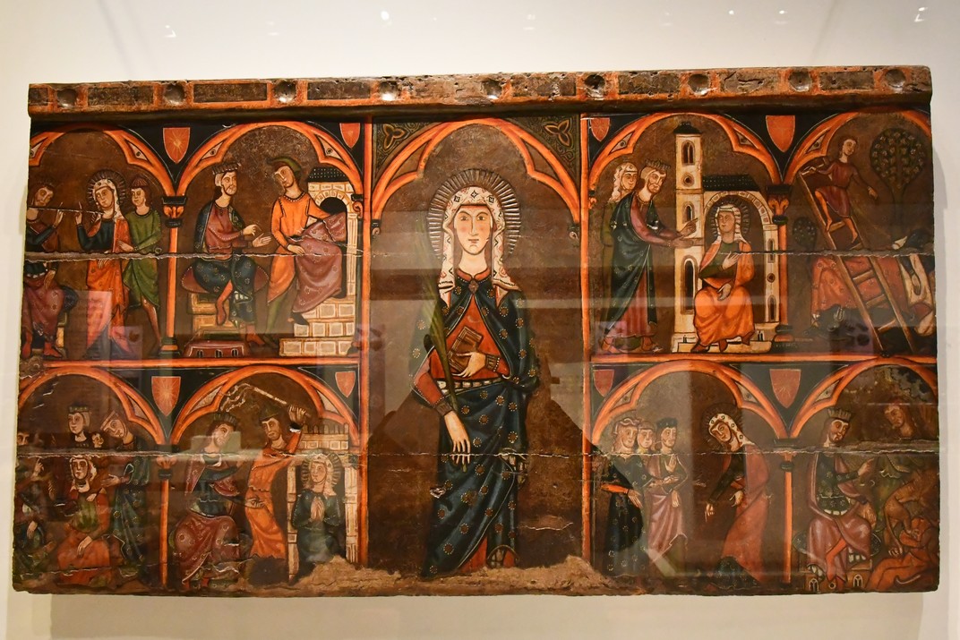 Frontal de Santa Perpètua de Moguda del Museu Diocesà de Barcelona - Catedral de Barcelona