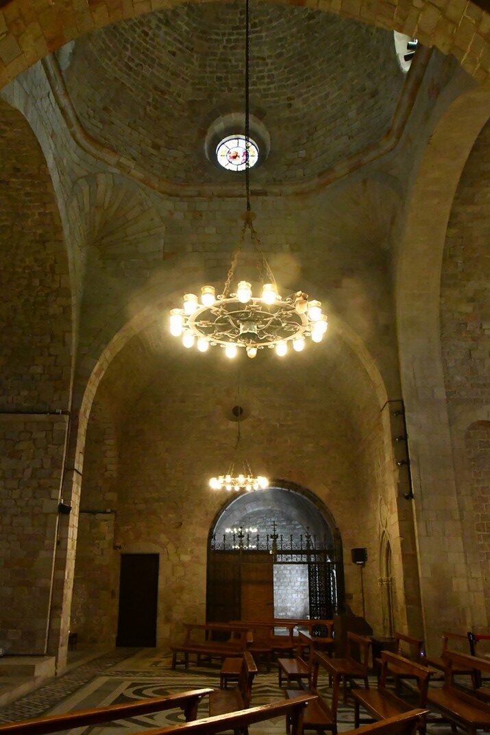 Transsepte del monestir de Sant Pau del Camp de Barcelona