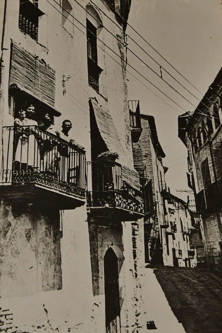 Imatge de principis del segle XX de Corbera d'Ebre