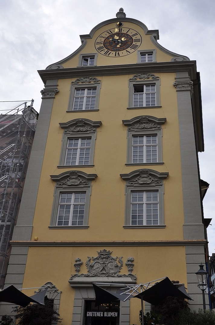 Casa amb façana barroca de Schaffhausen