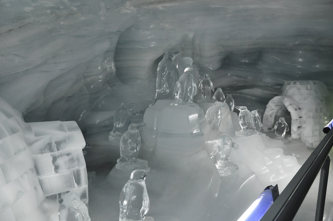 Figures del palau de gel de Jungfraujoch