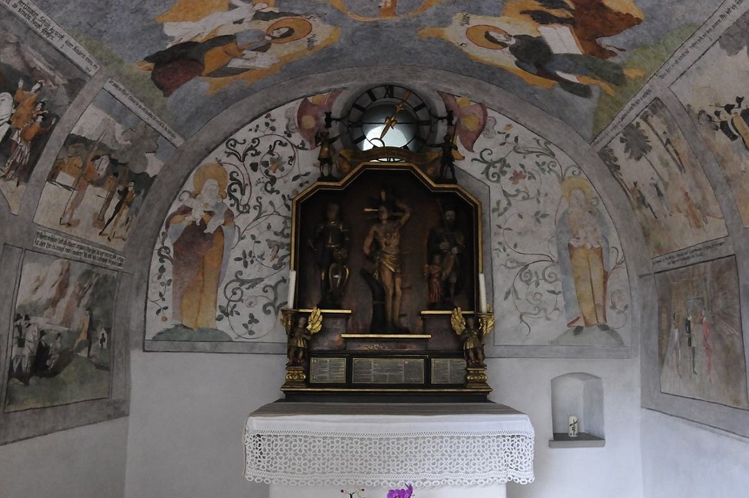 Interior de la capella de Tell de Bürglen