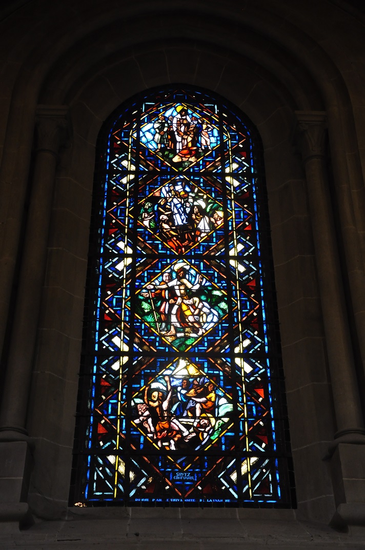 Vidrieres de la Catedral de Lausana